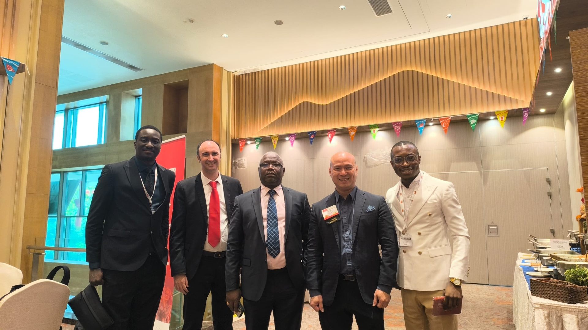 Délégation Perfy Network lors d'une mission économique à Singapour